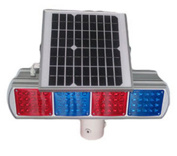 Luz estallada solar fácil de la instalación 18V 12W para el aluminio de la seguridad en carretera