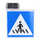 IP65 protegen llano 1000 metros de señal de tráfico del paso de peatones para la advertencia