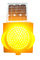 Semáforos accionados solares de Ddurable 18V 8W, el destellar Amber Traffic Lights