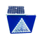 peatón solar del visera de aluminio solar de las muestras de la prenda impermeable de 5m m LED