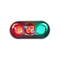 Color verde amarillo rojo resistente de agua LED de la señal de tráfico de la luz IP65 3