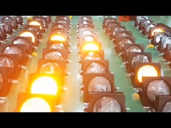 Anti-high Temperature Yellow Solar Traffic Flashing Warning Light 300mm for road safety